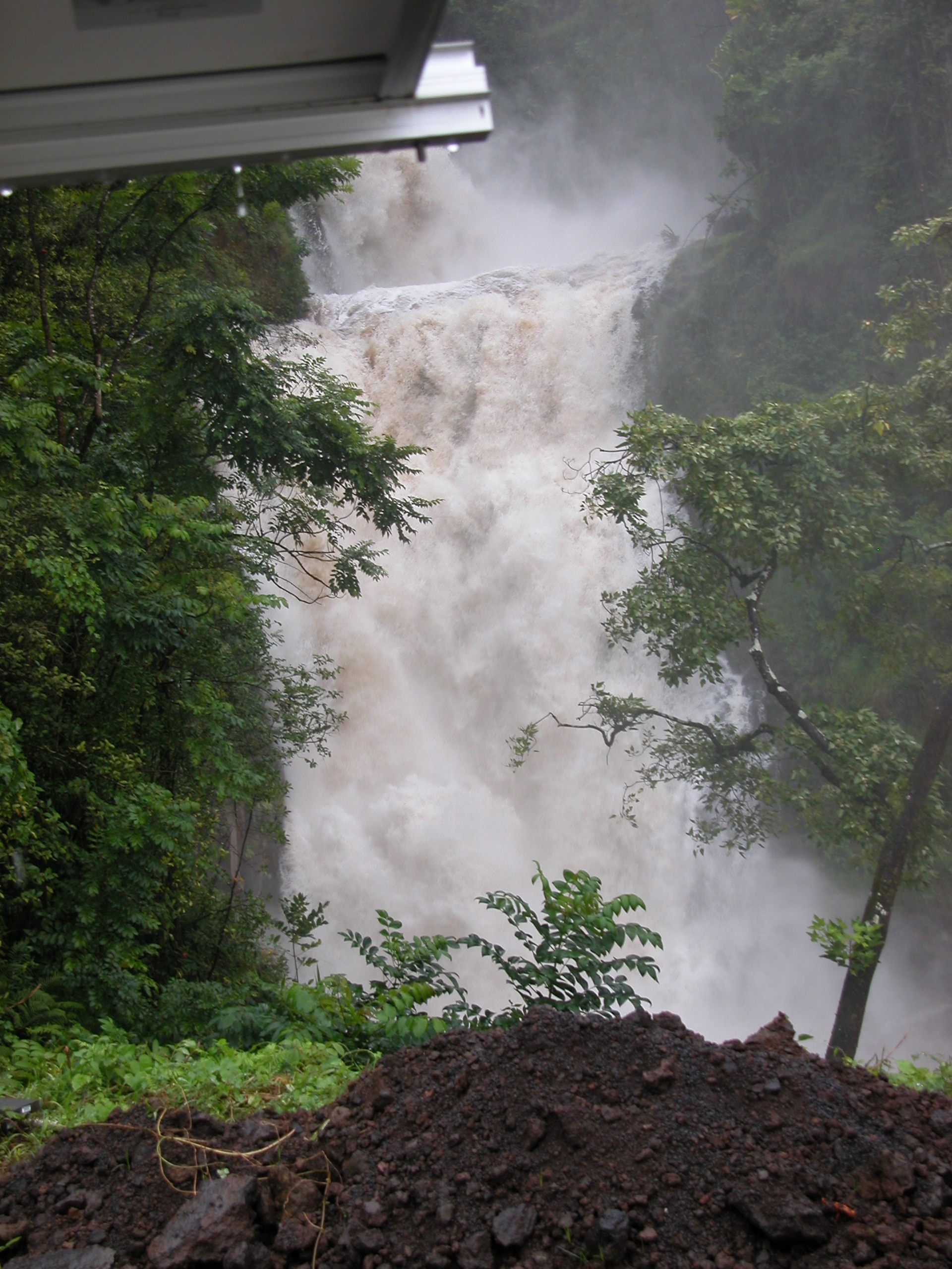 Roaring  Falls During Heavy Rainfall